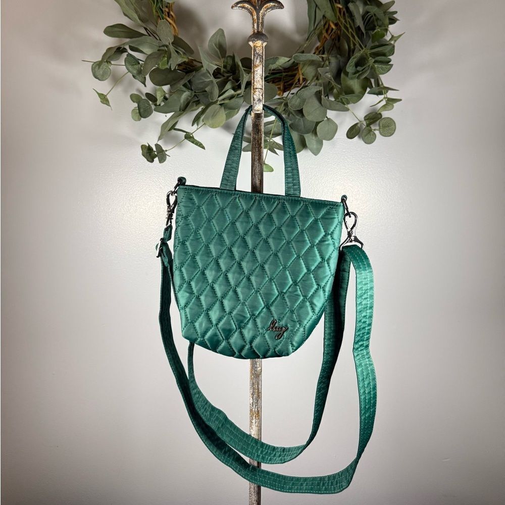 LUG Tip Toe Crossbody Green